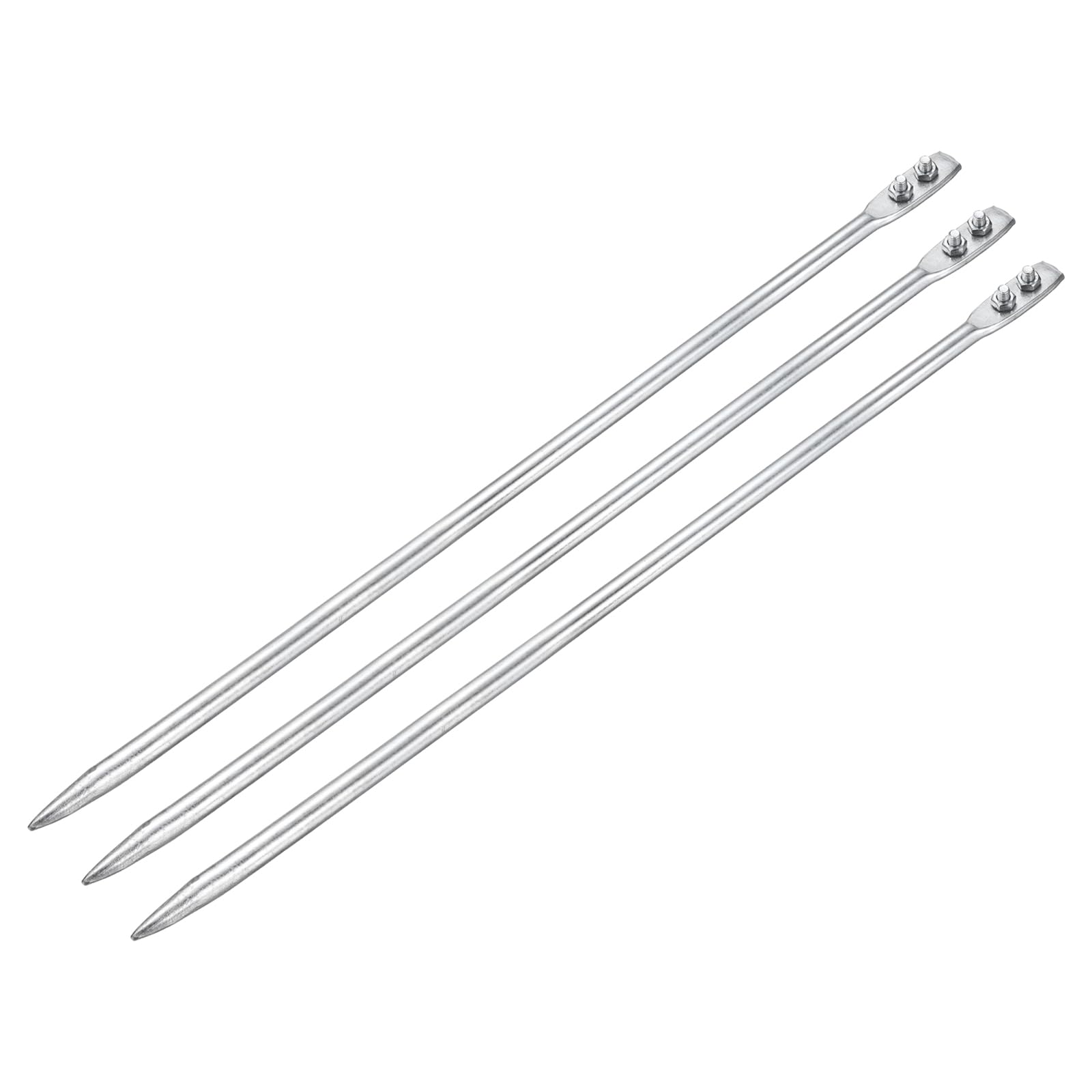 QUARKZMAN Palo Terra Freddo Zincato Messa a Terra 2.6ft 3pz