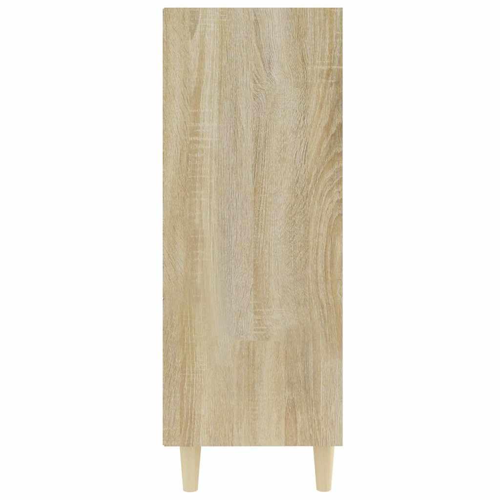 vidaXL Buffet Armoire de Rangement Organisateur de Maison Meuble de Rangement Armoire de Salon Chêne Sonoma Bois d'Ingénierie 69,5x32,5x90 cm