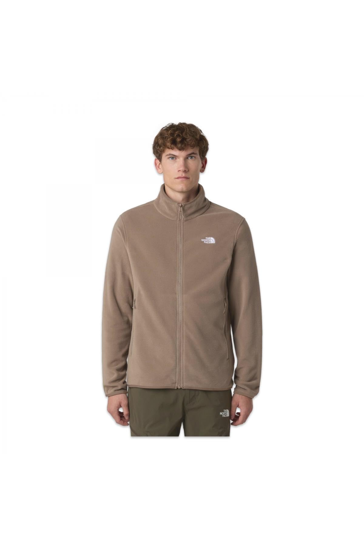 The North Face Herren Glacier Fleece Jacke, Mocha Brown, M