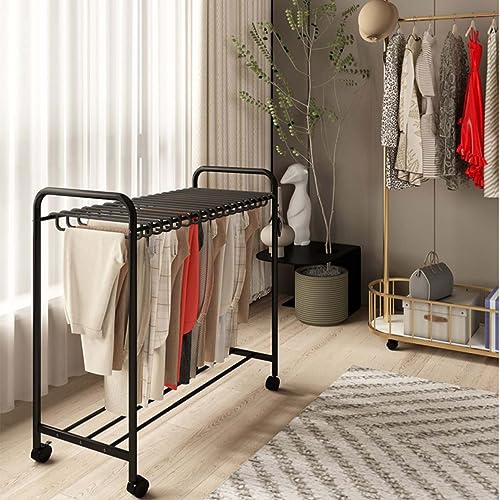 Porte-pantalons avec support extensible pour dressing moderne