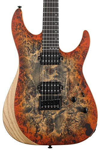 Schecter Reaper 6 – Guitare électrique – Inferno Burst - Les Beatles, Paul McCartney, John Lennon, RIngo Starr, George Harrison Schecter Reaper 6 - Guitare électrique - Inferno Burst