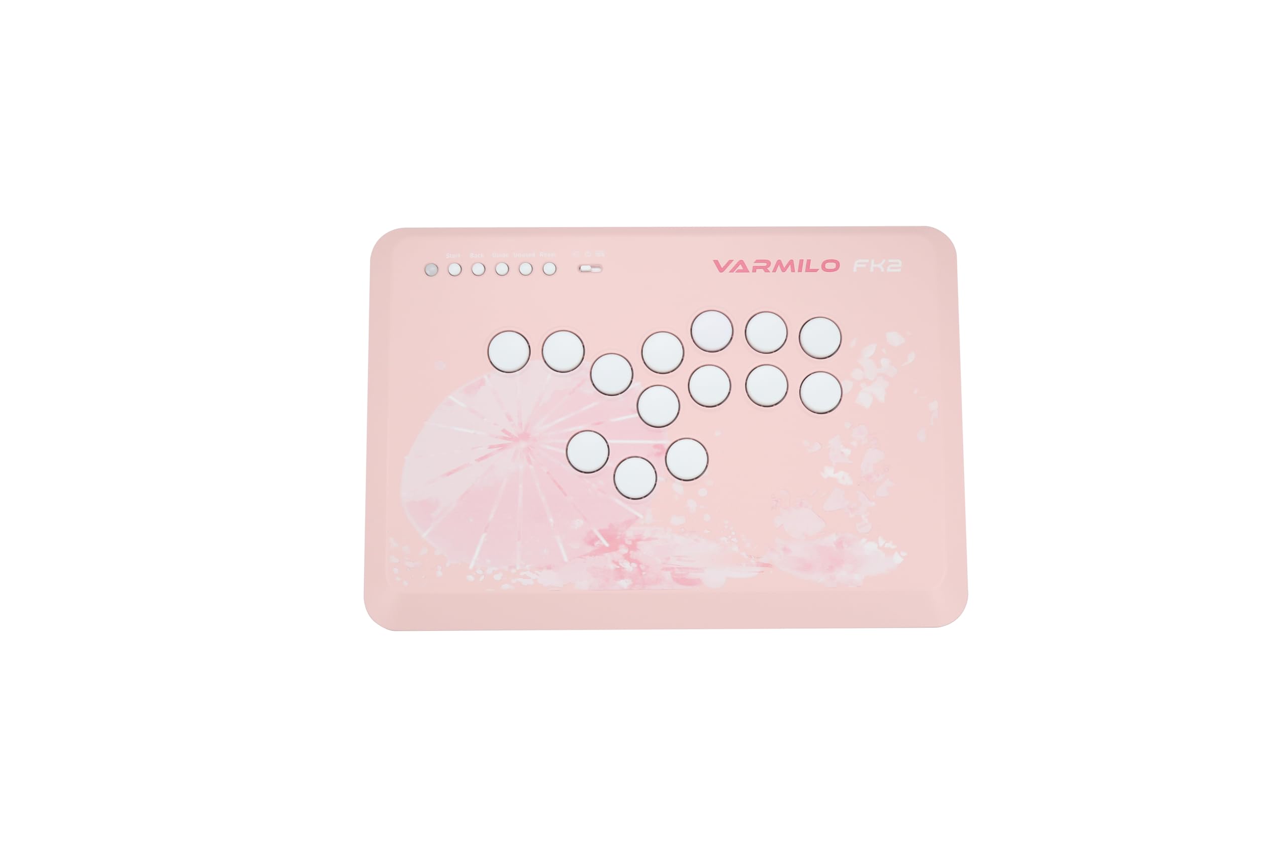 VARMILO FK2 sakura レバーレスアーケードコントローラー VARMILO FK2 Sakura Leverless Arcade Controller for Fighting Games