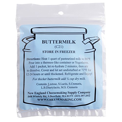 New England Cheesemaking Supply Co. 11314 Buttermilk C21 - 5 Packets cover