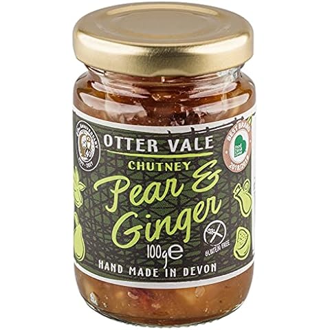 Otter Vale Pear & Ginger Chutney 225g Cover