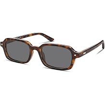 BOTEN Retro Rectangular Sunglasses for Women Men 90s Small Sun Glasses Cute Trendy Sunnies for Vacation & Summer Outfits