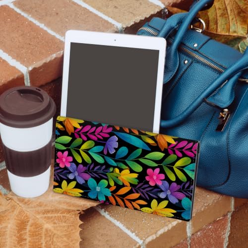 Image of CoBak Checkbook Cover for Women & Men - PU Leather Case with RFID Blocking | Classic Design Check Book Holder for Personal and Business