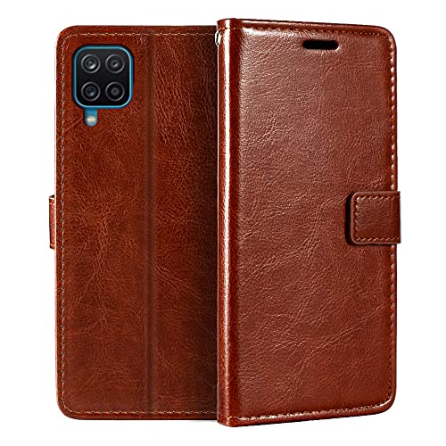 Capa carteira para Samsung Galaxy A22 4G, capa flip magnética de couro sintético premium com suporte