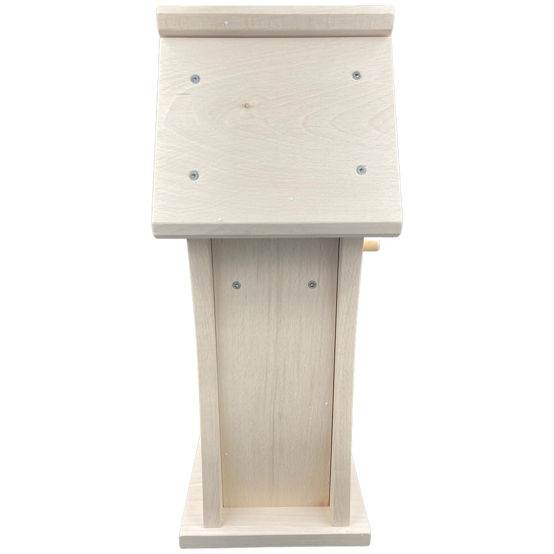 Personalisiertes Vogelhaus zur Hochzeit | Vogelhaus mit Namen als Gravur (Wäscheleine, Standard)