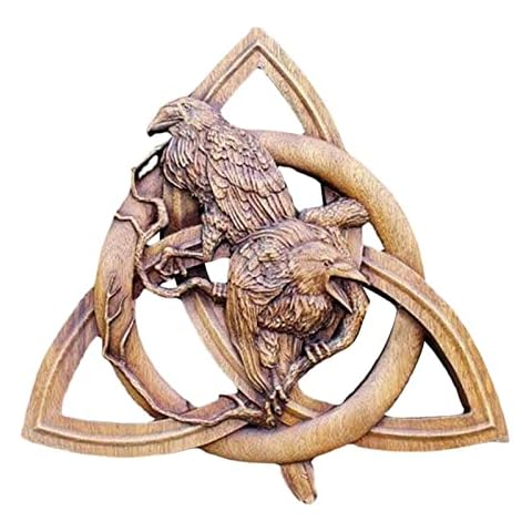 ereqeip Crow Garden Decor Sculpture Cover