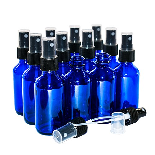 2 oz. Clear Boston Round with Black Fine-Mist Sprayer (.16 ml Per Spray) (20/400) (V5) (V20)