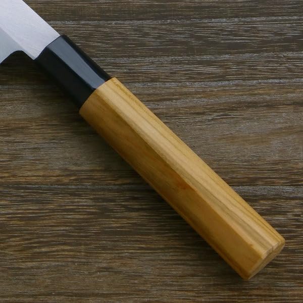 Amazon | 左利き用 柳刃包丁 240mm 白紙二号 左利き | ほんまもん | 柳