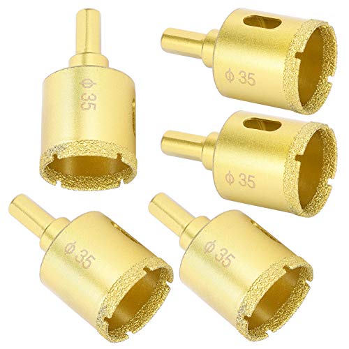 Set de brocas diamantadas 5 piezas 35 mm para cerámica miniatura 3