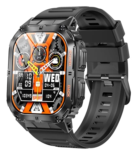 Smartwatch SW074A SMARTY2.0 noire avec écran tactile 1,96 pouce