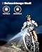 Aufachieve LED Fahrradlicht Set, StVZO Zugelassen Fahrradlicht Vorne+Rücklicht Fahrrad...