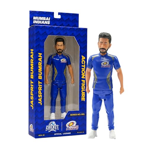 Image of Action Figure, 7 Inch Jasprit Bumrah, IPL Edition | 360 Rotatable Head, For Fans & Collectors