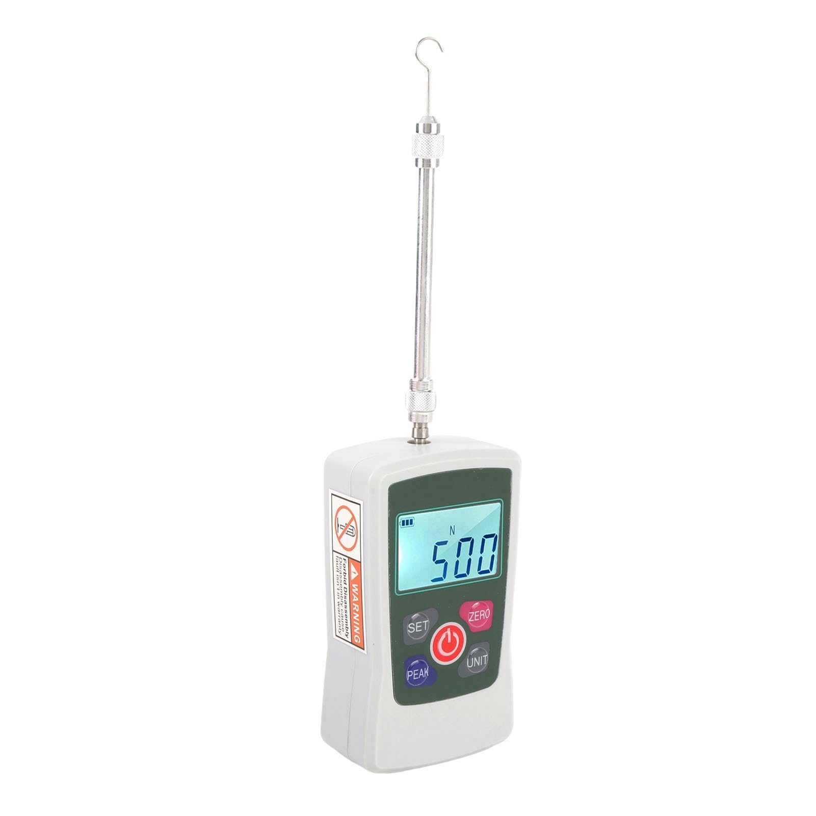 Fabater Misuratore di Digitale Portatile Retroilluminato 5N Ad Alta Risoluzione per Test Accurati, Misuratore Push-pull Portatile per Professionisti Dell'ingegneria