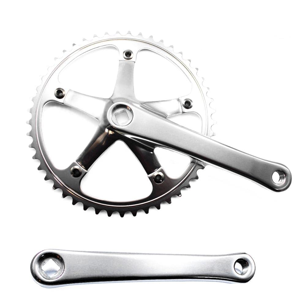 Guarnitura MTB Gear Gear GrunSt 49T Integrated CrankSet 144 BCD CNC. Grullatore in Lega di Alluminio a Catena a Dischi a manovella Guarnitura Bici