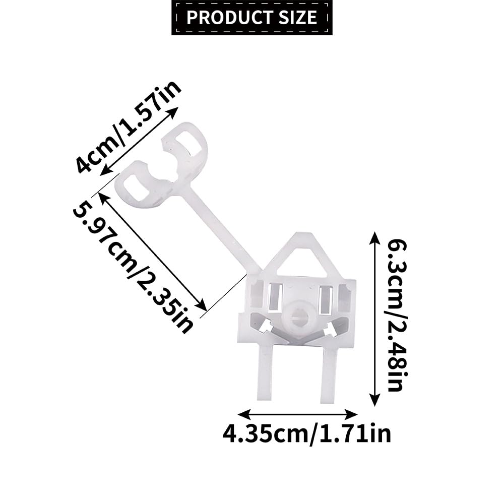 Alzacristallo Catenaccio Ricambi Destra Compatibile con Fiat Panda 2003-2012 71741287