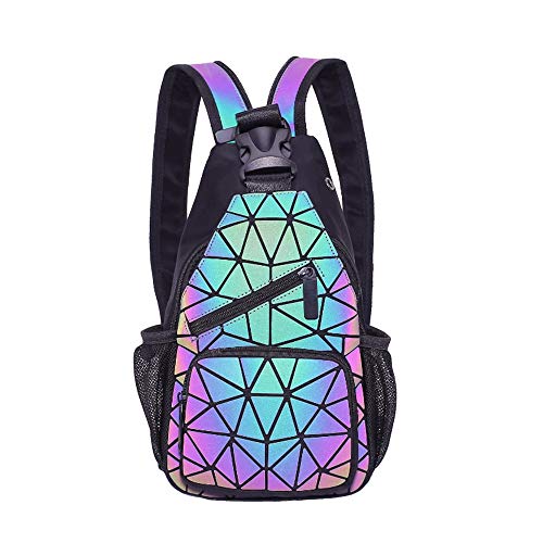 Handbags Womens Geometric Luminous Purse bags Ladies Top Handle Satchel Bags