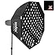 GODOX Softbox 120cm 47in Achteckige Softbox Honeycomb Gitter Softboxen Bowens Halterung für Blitzgerät Speedlite Fotografie LED Video Studio Porträt (SB-FW120CM)