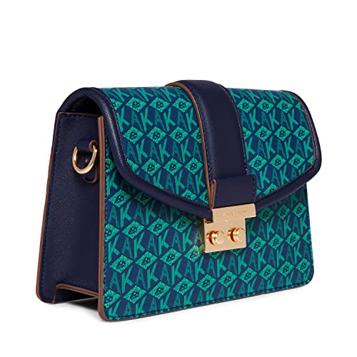 Anne Klein Small Flap Ak Cube Logo Crossbody4