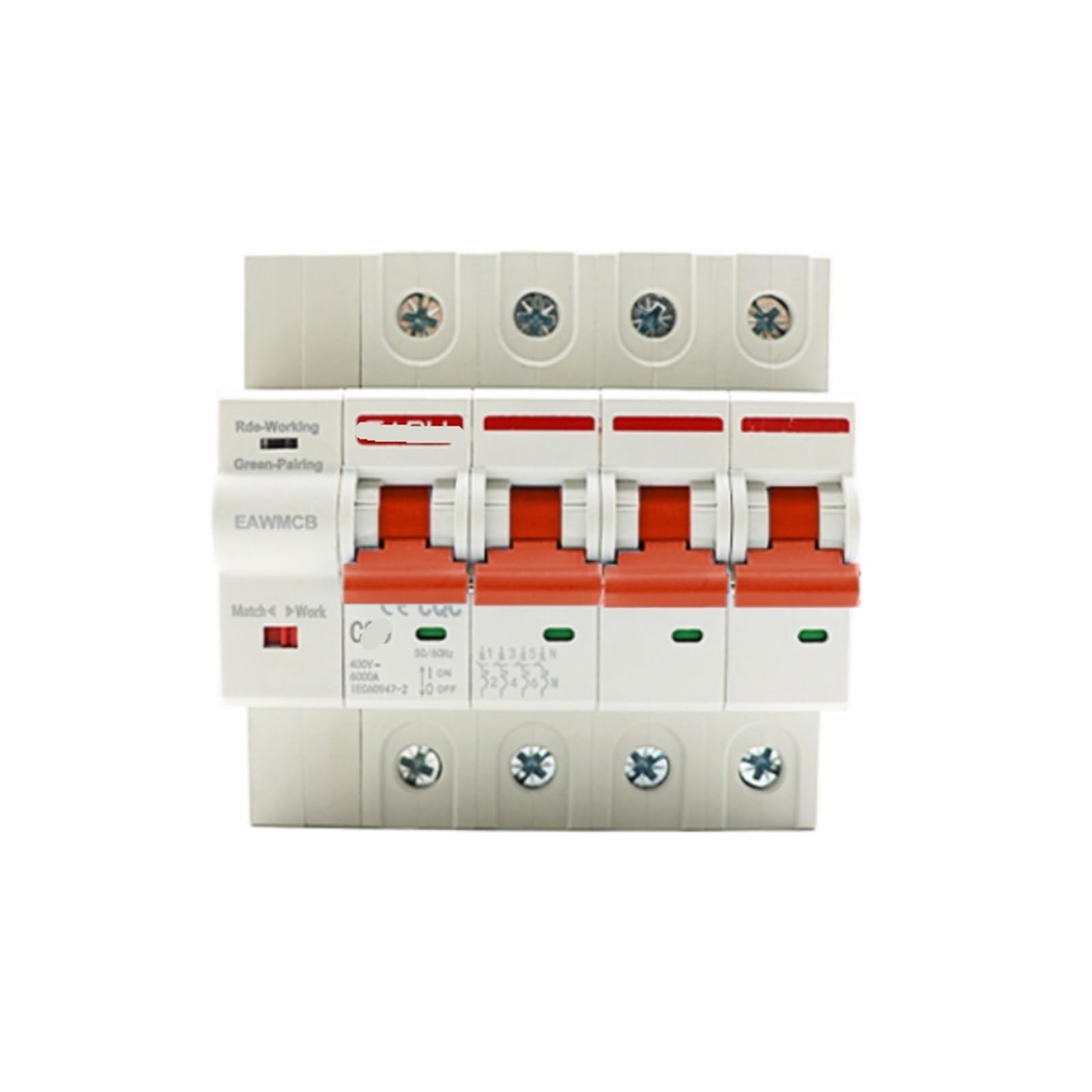 JNVFTCUX 3P 4P Circuit Breaker Timer Voice Remote Control Fully Automatic Intelligent Switch(16a,4P)