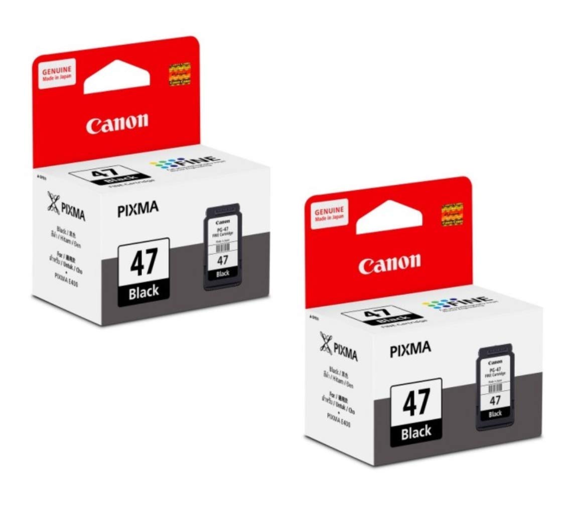 Canon Combo Pg 47 Black Ink Cartridge Set of 2