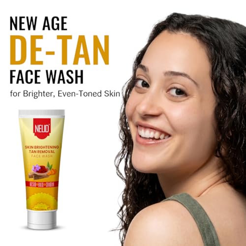 Image of NEUD Skin Brightening Tan Removal Face Wash for Men and Women - 4 Packs (70ml Each)