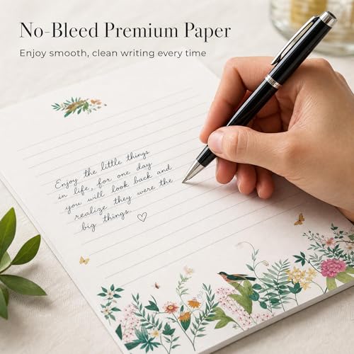 Beautiful Stationery Set with Envelopes - Lined Letter Writing Paper - Image 4
