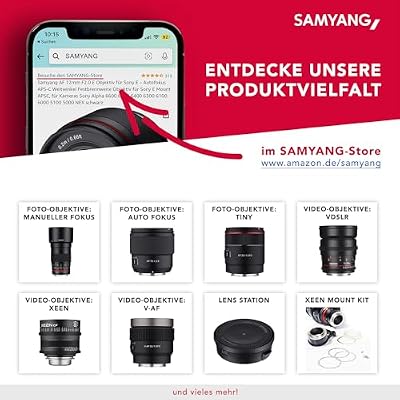 SAMYANG 8 mm f/3.5 UMC CS II fisheye Lens - for Canon