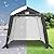 8x14 Ft Outdoor Storage Shelter, Waterproof Portable Storage Shed with Roll-up Zipper Door and Ventilated Windows for Motorcycle, Bike, Tools