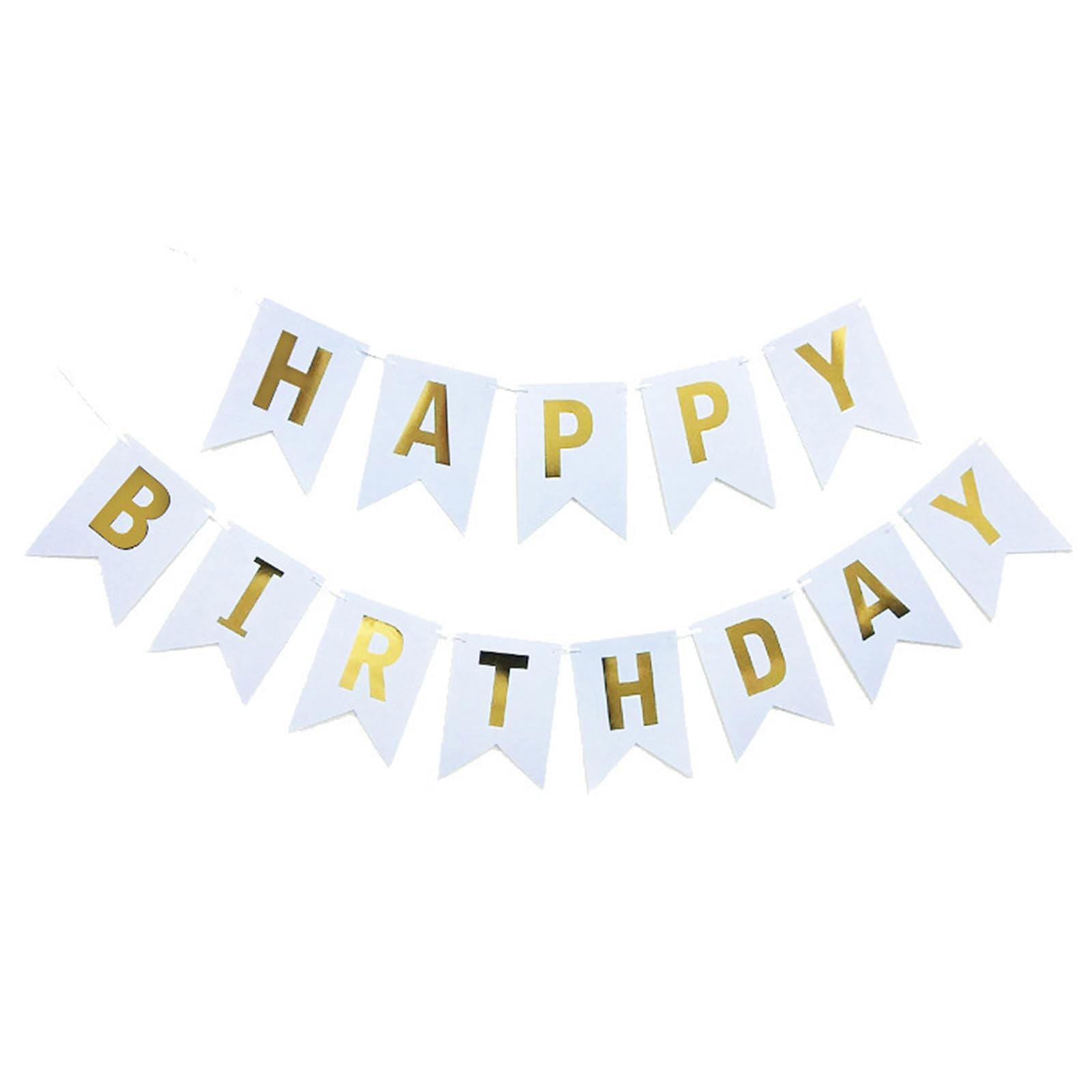 PANRRPERS Happy Birthday Banner Happy Birthday Sign Birthday Party Decorations for Kids Adults Birthday Party Supplies Outdoor and Indoor