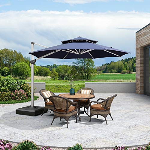 purple leaf patio umbrella