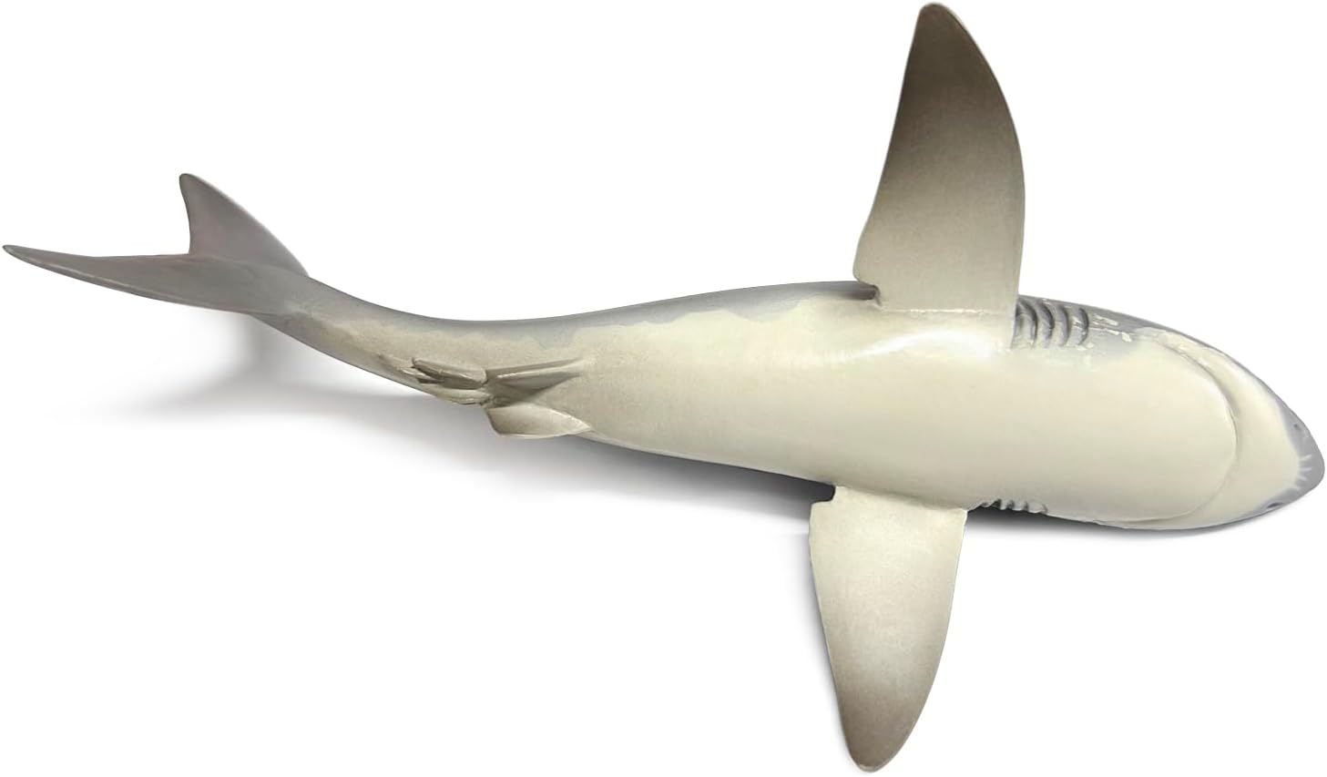SmilerSmile Solid Sea Animals Educational Toys,Simulation Ocean Shark Sea Creature Toy for Toddlers Kids (Great White Shark)