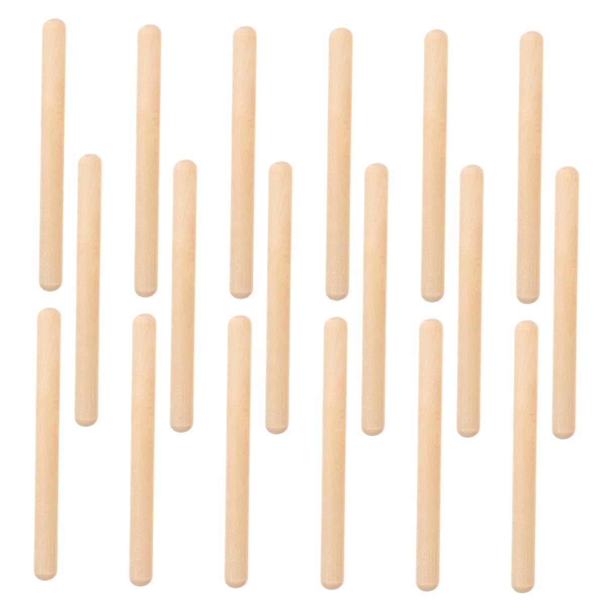 TOYANDONA Bacchette Ritmiche in Legno 32 Unitá, Strumenti a Percussione per Ragazzo Ragazza, Bordi Arrotondati, per Attività All’Aperto e Festa di Compleanno