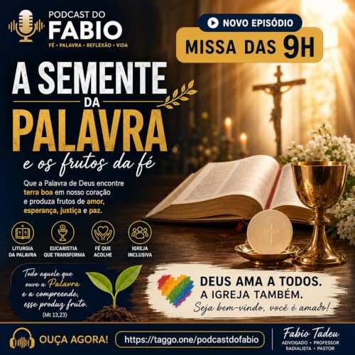 12 de Julho de 2026 - 9h - 15, domingo comum