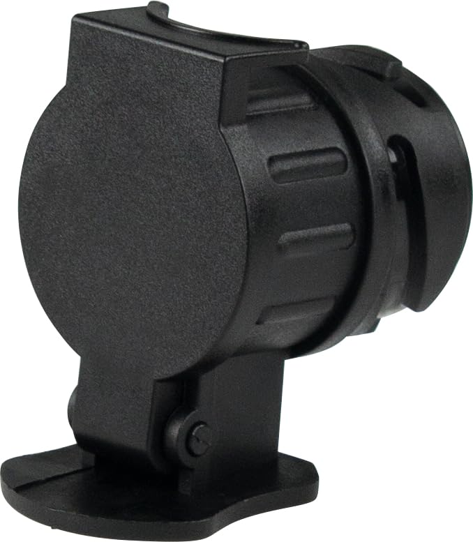 as - Schwabe Camping Caravantester, 13-polig, outdoor aanhanger, verlichtings- en kabeltester, controle voor stekkers en blikjes, stroomcircuittester, auto, caravans en camper, zwart I 61468