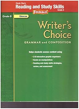 Paperback Writer's Choice, Grammar and Composition, Grade 8: Dinah Zike's Reading and Study Skills Foldables Book