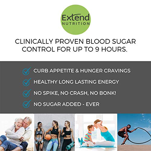 Extend Bar, Glucose Control, Low Sugar, Meal Replacement, 1.48 Bars, 15 Count, Cookies and Cream