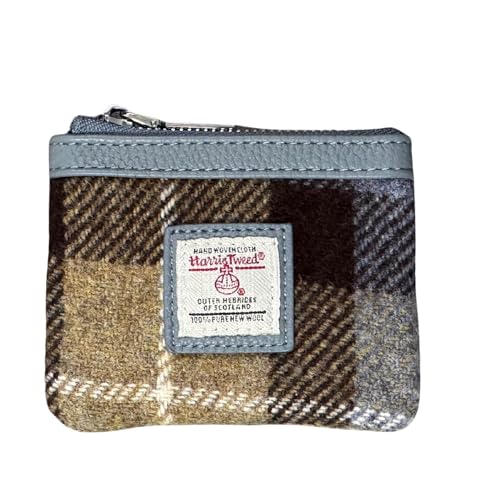 Porte-cartes en tweed tartan pour homme et femme, l'accessoire de poche idéal