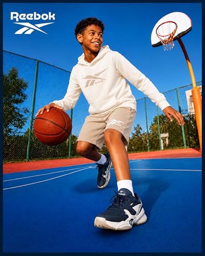 Image of Reebok Boys Active Shorts Set - 2 Piece /3 Piece Athletic Performance Stretch Hoodie Sweatshirt Gym Shorts and Shirts for Boys