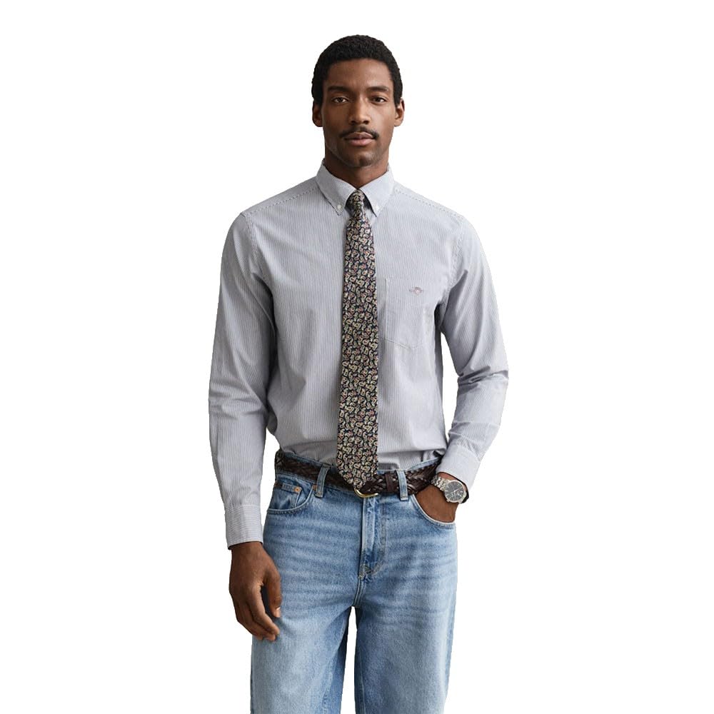 GANT Reg Banker Long Sleeve Shirt S