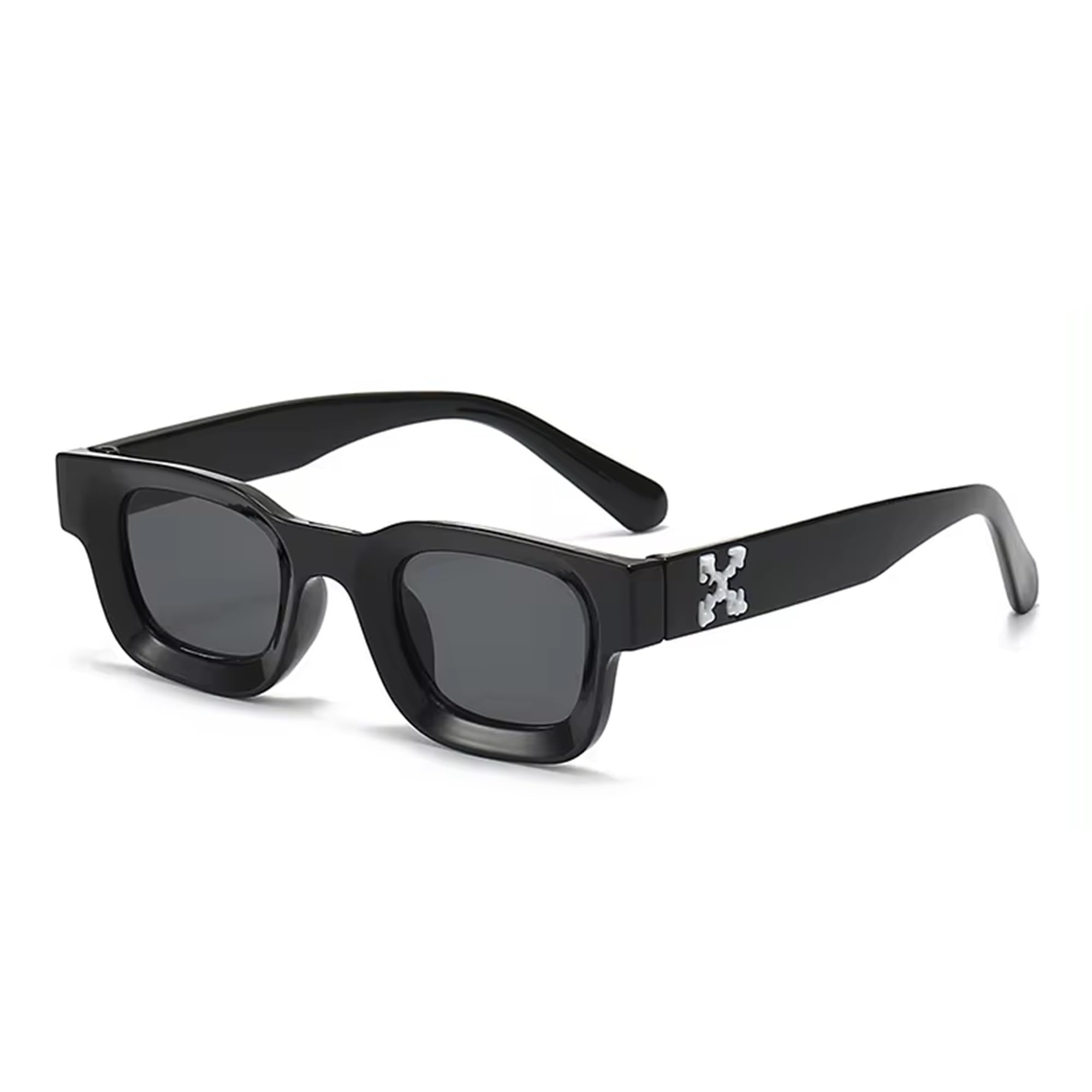 augen Modern Square Plastic Unisex Sunglasses UV 400 Protected Medium Size (181)-picture-17
