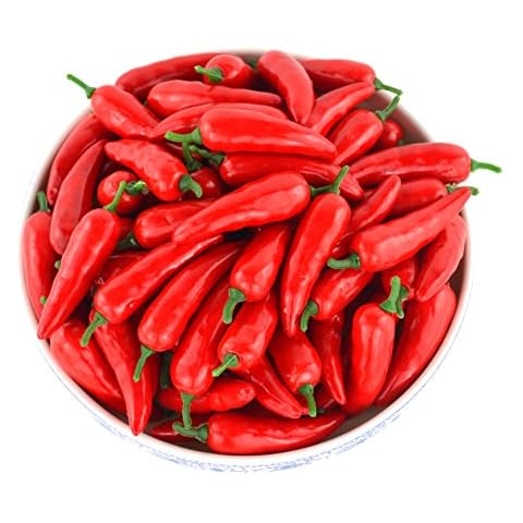 JEDFORE Artificial Red Pepper Set Cover