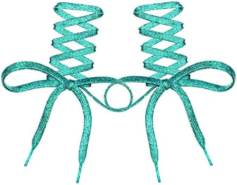 Shoe String King Shiny Metallic Shoelaces for Sneakers and Shoes - Chose your color and size