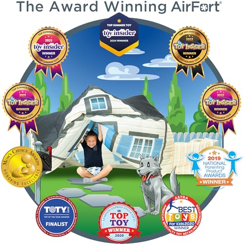 image for The Original Patented AirFort - Build A Fort in 30 Seconds, Inflatable