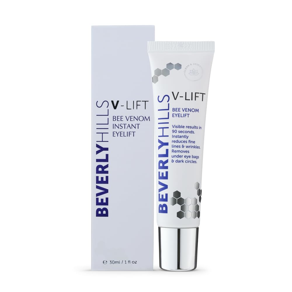 V-Lift Instant Eye Lift and Tuck Bee Venom Serum for Treating Puffy Eyes, Dark Circles, and Wrinkles