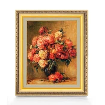 Amazon.co.jp: ルノワール Bouquet of Roses ばら F6 油絵直筆