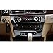 Thor-Ind Carbon Fiber AC Air Conditioning CD Control Console Panel Trim Cover Frame for BMW Old 3 Series E90 E92 E93 2005-2012 Car Interior Accessories Stickers Decor (with Navigation A)