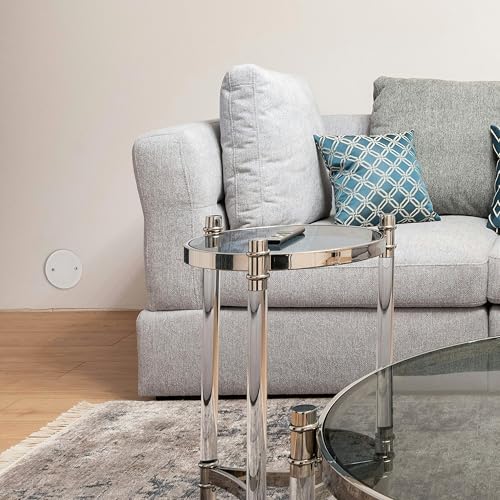 FANTON 63998 Deckel mit Erweiterungsklammern für Unterputzdose, Durchmesser 65 mm